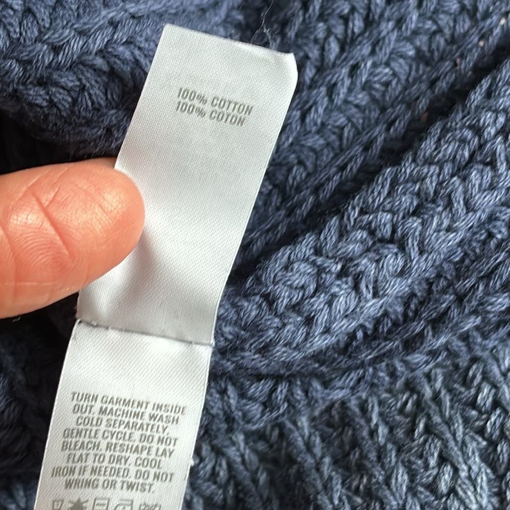 NWT Aerie Chunky Ribbed Oversized V-Neck Sweater - Picture 8 of 8